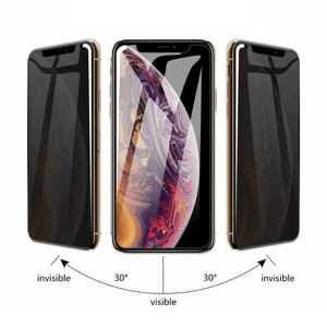 Verre anti-espion HD protecteur pour iPhone Kooleos 